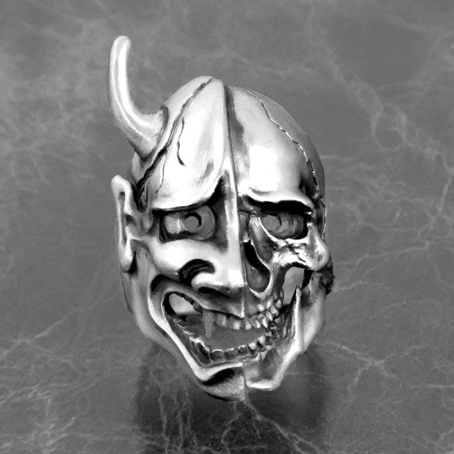 hannya skull ring - Thumbnail 6
