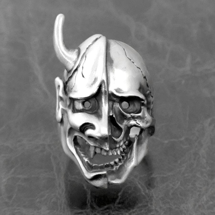 hannya skull ring - Image 2