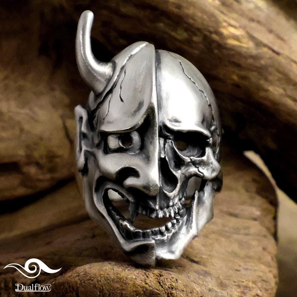 hannya skull ring - Thumbnail 16