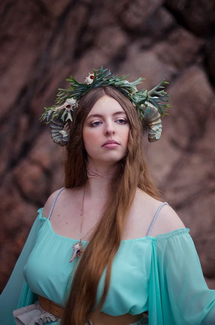 mermaid head dress Mermaid Headdress